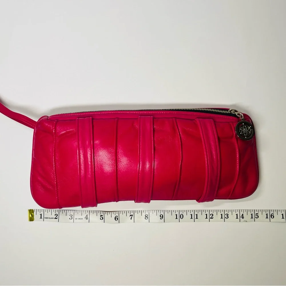 Pink Fuchsia Italian Leather Handbag